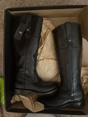 Frye Jayden tall black boot size 5.5 New